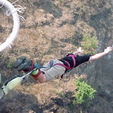 Victoria watervallen - Bungee - Stefan